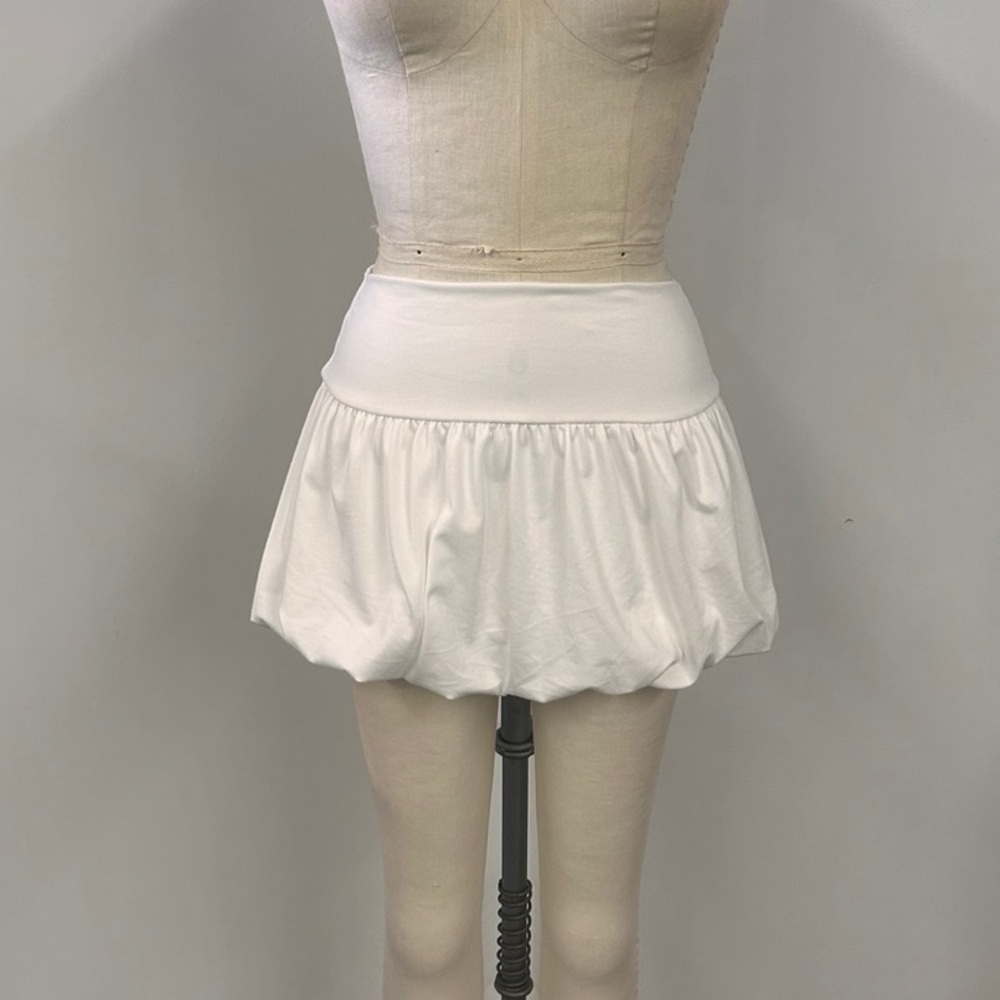 Bubble Jersey Skirt